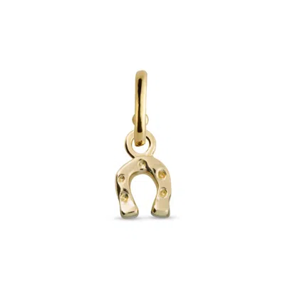 Unode50 Horseshoe-shaped Metal Alloy Piercing Charms In Gold