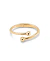 Unode50 Internal Spring Metal Alloy Rigid Bracelet In Gold