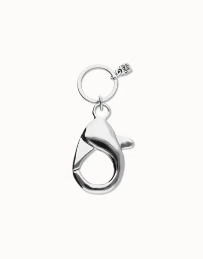 Unode50 Keyring With Large Carabiner Detail In Black