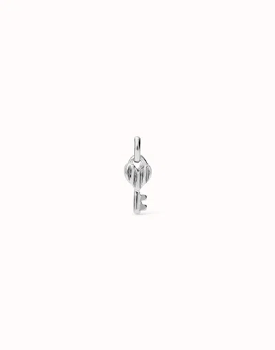 Unode50 Key-shaped Charm In Silver
