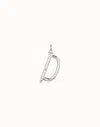 Unode50 Large D Initial Charm In Metallic