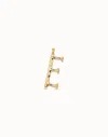 Unode50 Large E Initial Charm In Gold