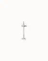 Unode50 Large I Initial Charm In Silver