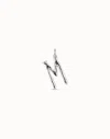 Unode50 Large M Initial Charm In Silver