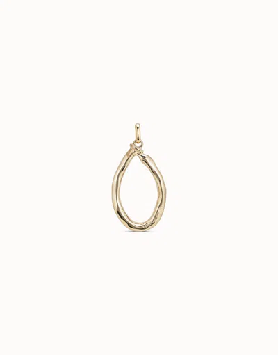 Unode50 Large O Initial Charm In Metallic
