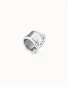 Unode50 Large Open Ring In Silver