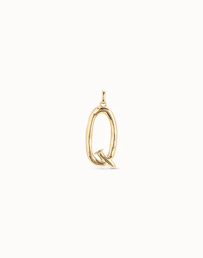 Unode50 Large Q Initial Charm In Gold