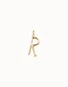 Unode50 Large R Initial Charm In Gold