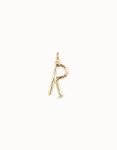 Unode50 Large R Initial Charm In Gold