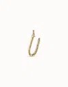 Unode50 Large U Initial Charm In Gold