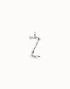 Unode50 Large Z Initial Charm In Silver