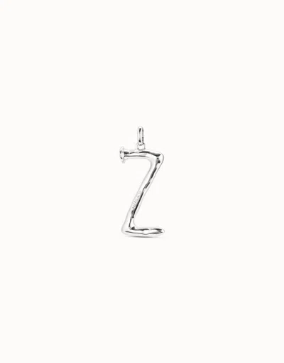 Unode50 Large Z Initial Charm In Silver
