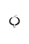 Unode50 Leather Strap With Sterling Silver-plated Dial In Green