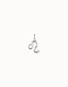 Unode50 Leo Shaped Charm In Silver