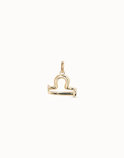 Unode50 Libra Shaped Charm In Black