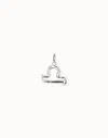 Unode50 Libra Shaped Charm In Silver