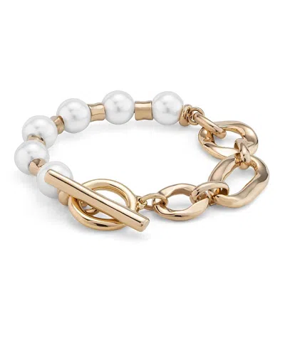 UNODE50 UNODE50 LINK & PEARL COMBO BRACELET
