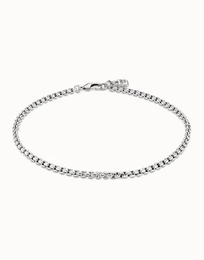 Unode50 Link Chain Necklace In Silver