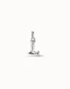 Unode50 Medium L Initial Charm In Metallic