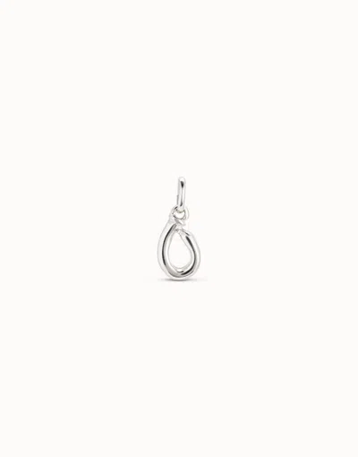 Unode50 Medium O Initial Charm In Silver