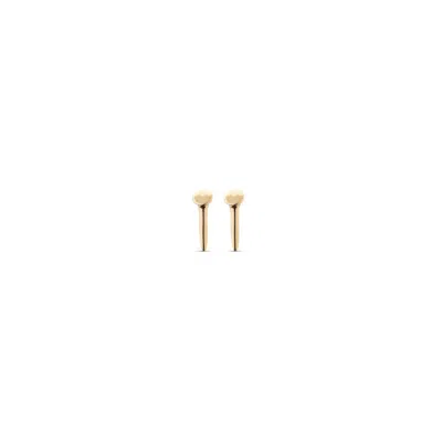 UNODE50 METAL ALLOY CLASP EARRINGS