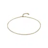 Unode50 Metal Alloy Fine Oval Links Chain In Gold