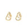 Unode50 Metal Clad Hoop Earring In Gold