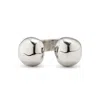 Unode50 Metal Ring Clad With Silver In Silver