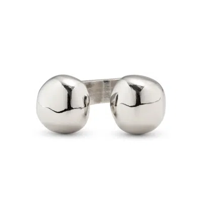 Unode50 Metal Ring Clad With Silver