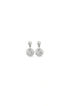 Unode50 Mini Curve Hoops In Metallic