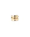 Unode50 18k Gold-plated Irregular Ring In Gold