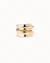 Unode50 Multiband Ring In Gold