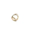 Unode50 18k Gold-plated Ring With Large Central Oval In Gold