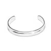 Unode50 Open Silver Minimal Cuff In Silver