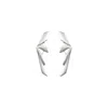 Unode50 Origami Butterfly Earrings In Silver