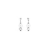 Unode50 Pearl Accent Silver Earrings In Silver