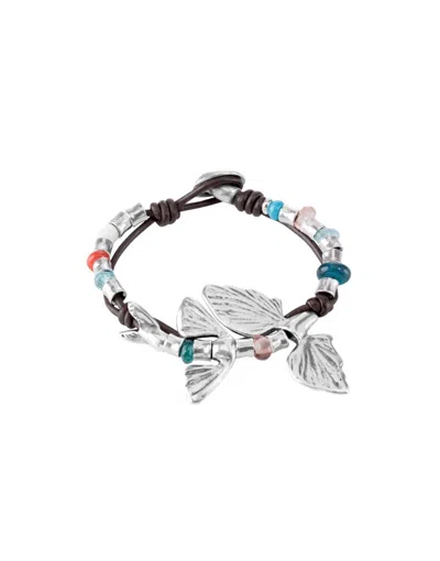 Unode50 Piscis Volanti Bracelet In Silver