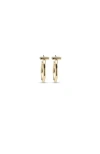 Unode50 Polished Round Earrings In Gold