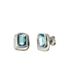Unode50 Rectangle Crystal Earrings In Multi