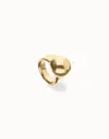 Unode50 Ring With Sphere Shape In Gold
