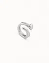 Unode50 Ring With Three Organic Shapes In Silver