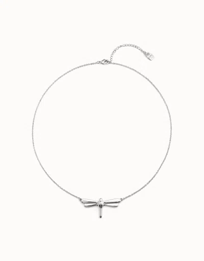 Unode50 Short  Chain Pendant Necklace  With Nail In Silver