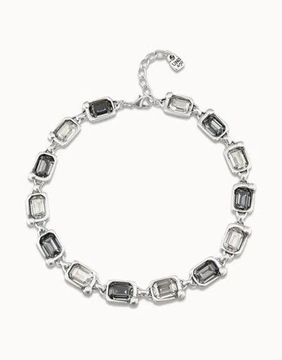 Unode50 Short Necklace With Crystals In Multi