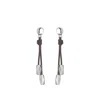 Unode50 Silver Plated And Alloy Charms Earrings In Silver