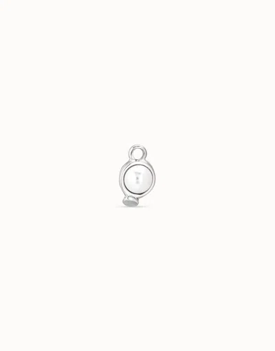 Unode50 Single Hoop Charm With A Cristal In Turquoise