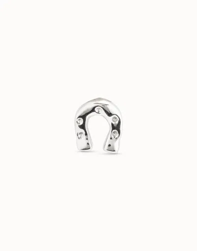 Unode50 Single Stud Earring In Silver