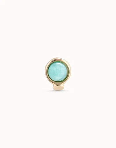 Unode50 Single Stud Earring With Blue Crystal