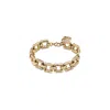 Unode50 Small Square Links Bracelet In Gold
