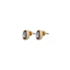 Unode50 Smoky Crystal Stud Earrings In Multi