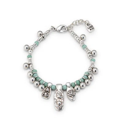 Unode50 Soulcraft Beaded Bracelet In Metallic
